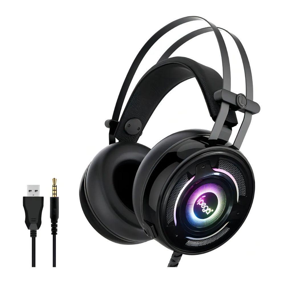 Audifonos Con Cable Gamer Ipega Rgb Sonido Hi Fi-0