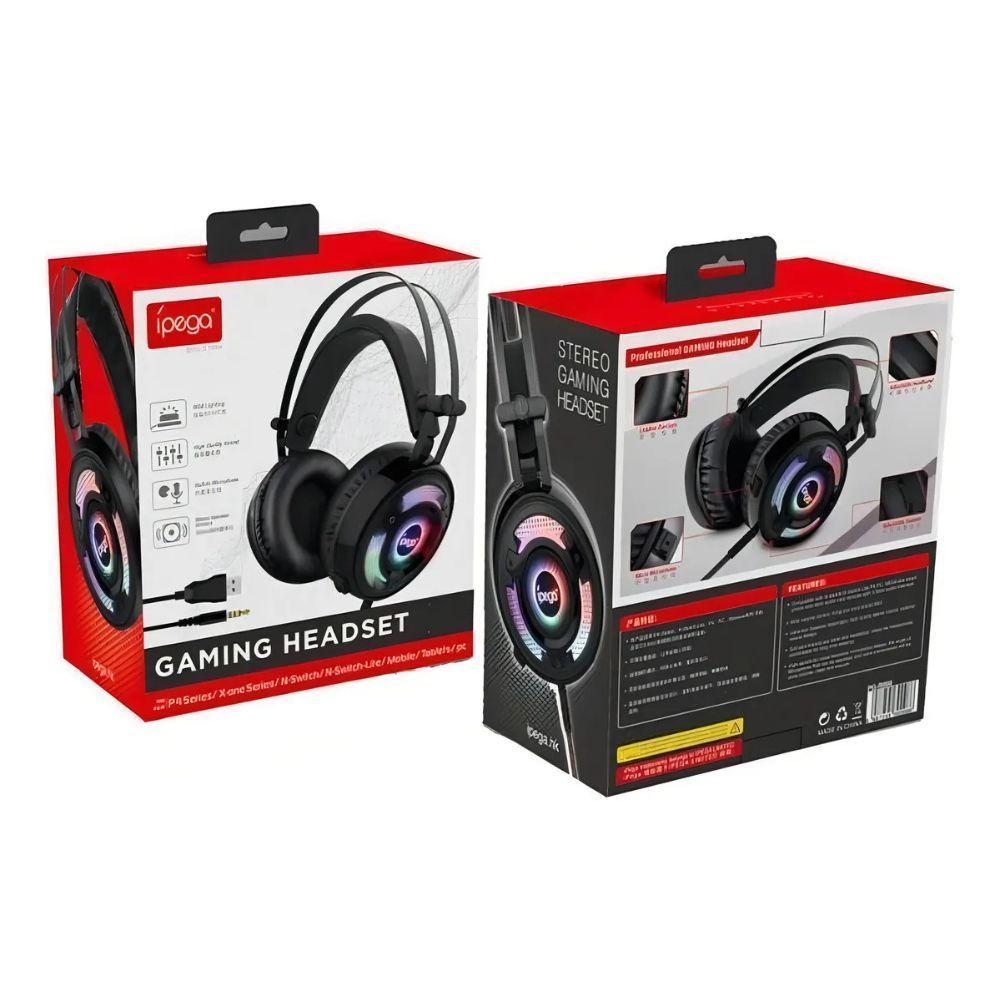 Audifonos Con Cable Gamer Ipega Rgb Sonido Hi Fi-1