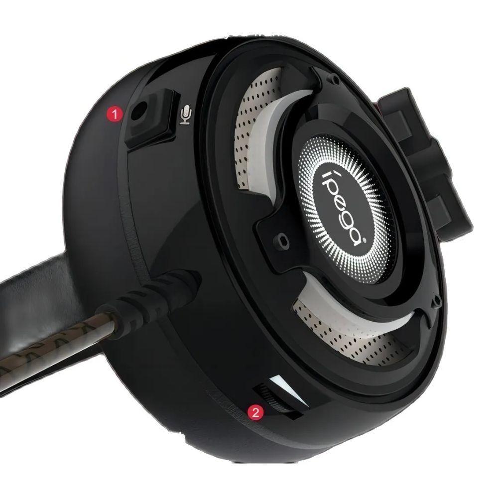 Audifonos Con Cable Gamer Ipega Rgb Sonido Hi Fi-3