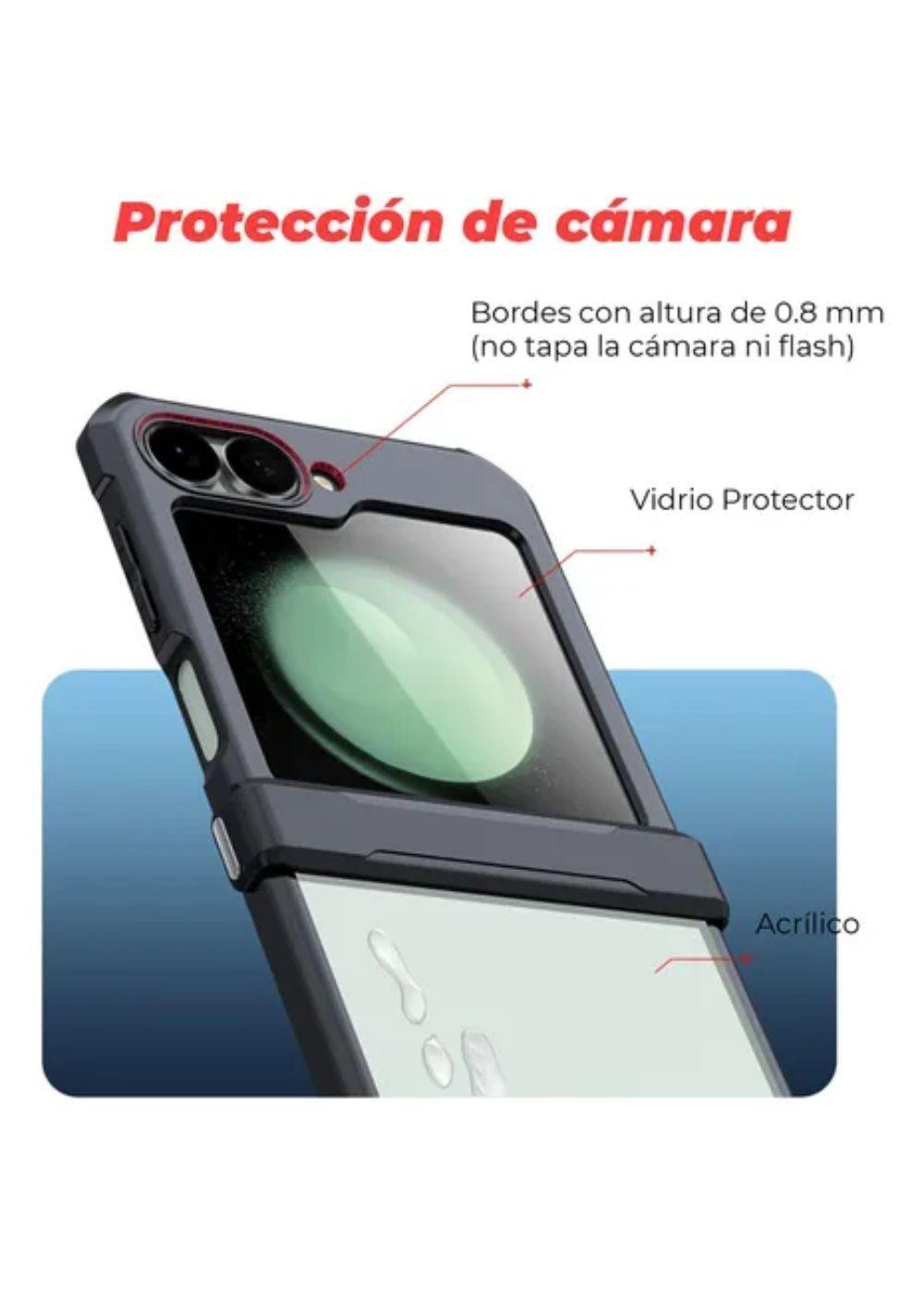 Carcasa Para Samsung Z Flip 6 Militar Grade X Antigolpes-4