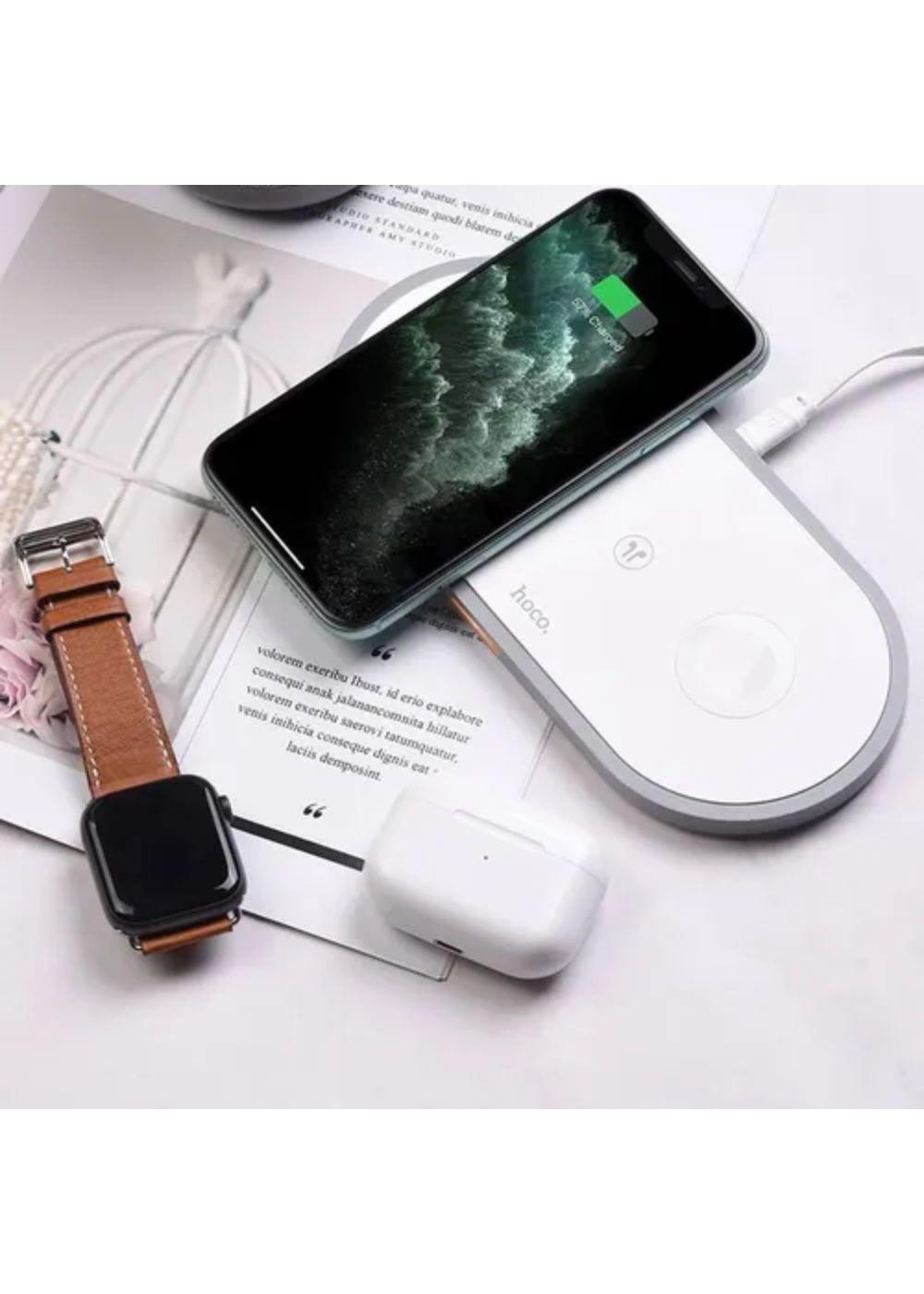 Cargador Inalámbrico Para iPhone Apple Watch AirPods 18w-5