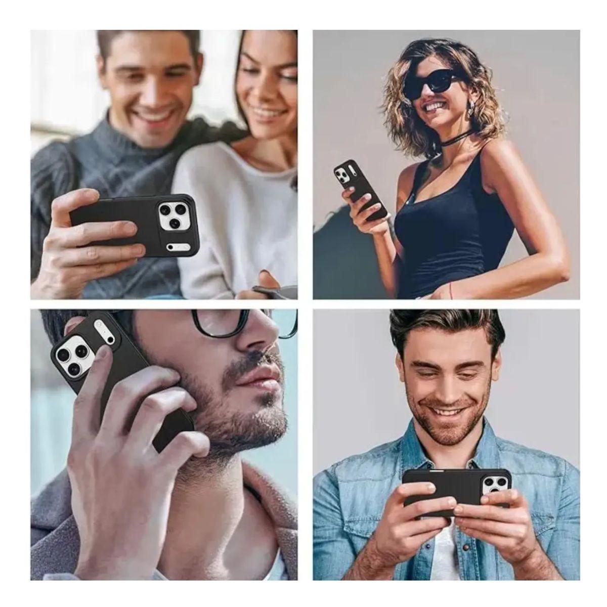 Carcasa Para iPhone 18 Pro Max Silicona Suave Antigolpe-4
