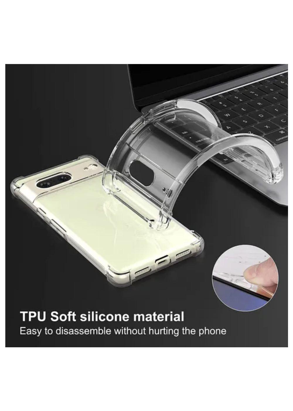 Carcasa Para Google Pixel 7 Pro Transparente Reforzada-2