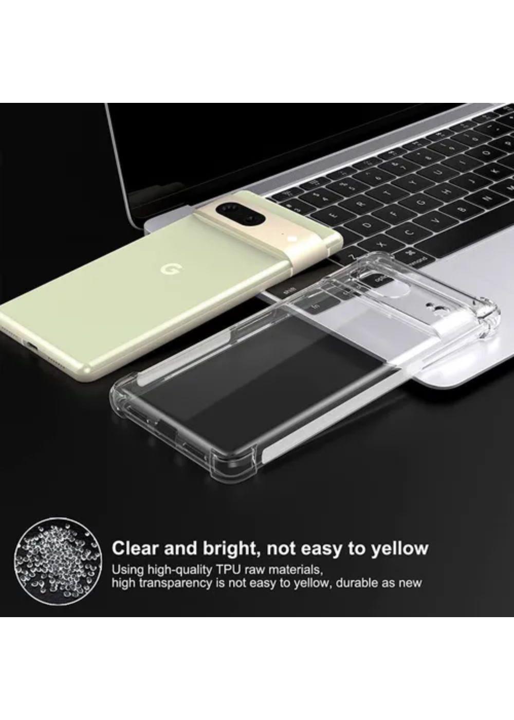 Carcasa Para Google Pixel 7 Pro Transparente Reforzada-5