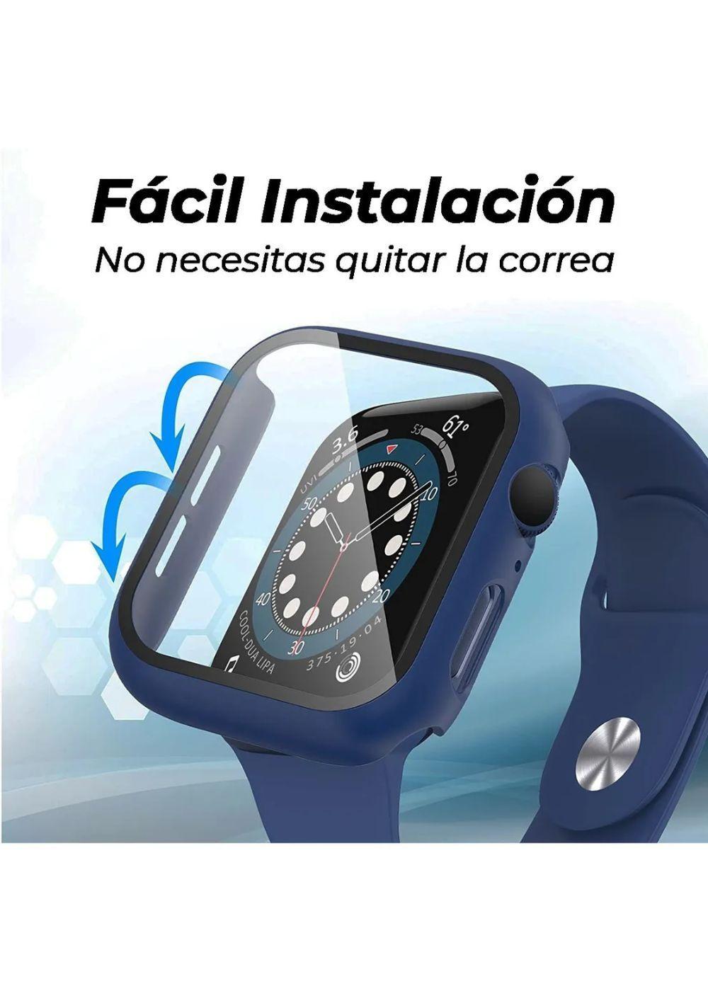 Carcasa Para Apple Watch Con Vidrio Templado Premium Series 38mm -1