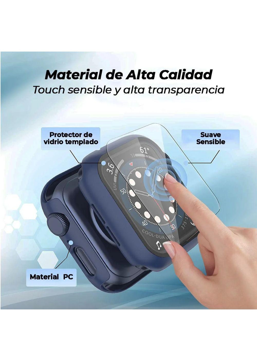 Carcasa Para Apple Watch Con Vidrio Templado Premium Series 38mm -2