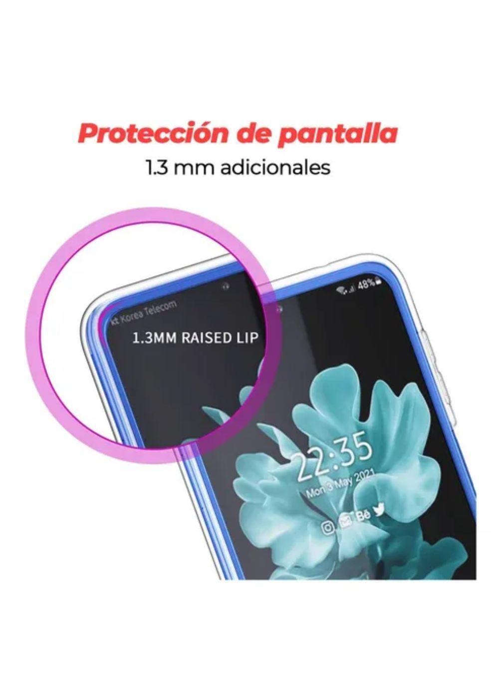 Carcasa Para Samsung Z Flip 3 Antigolpes Acrilico Resistente-2