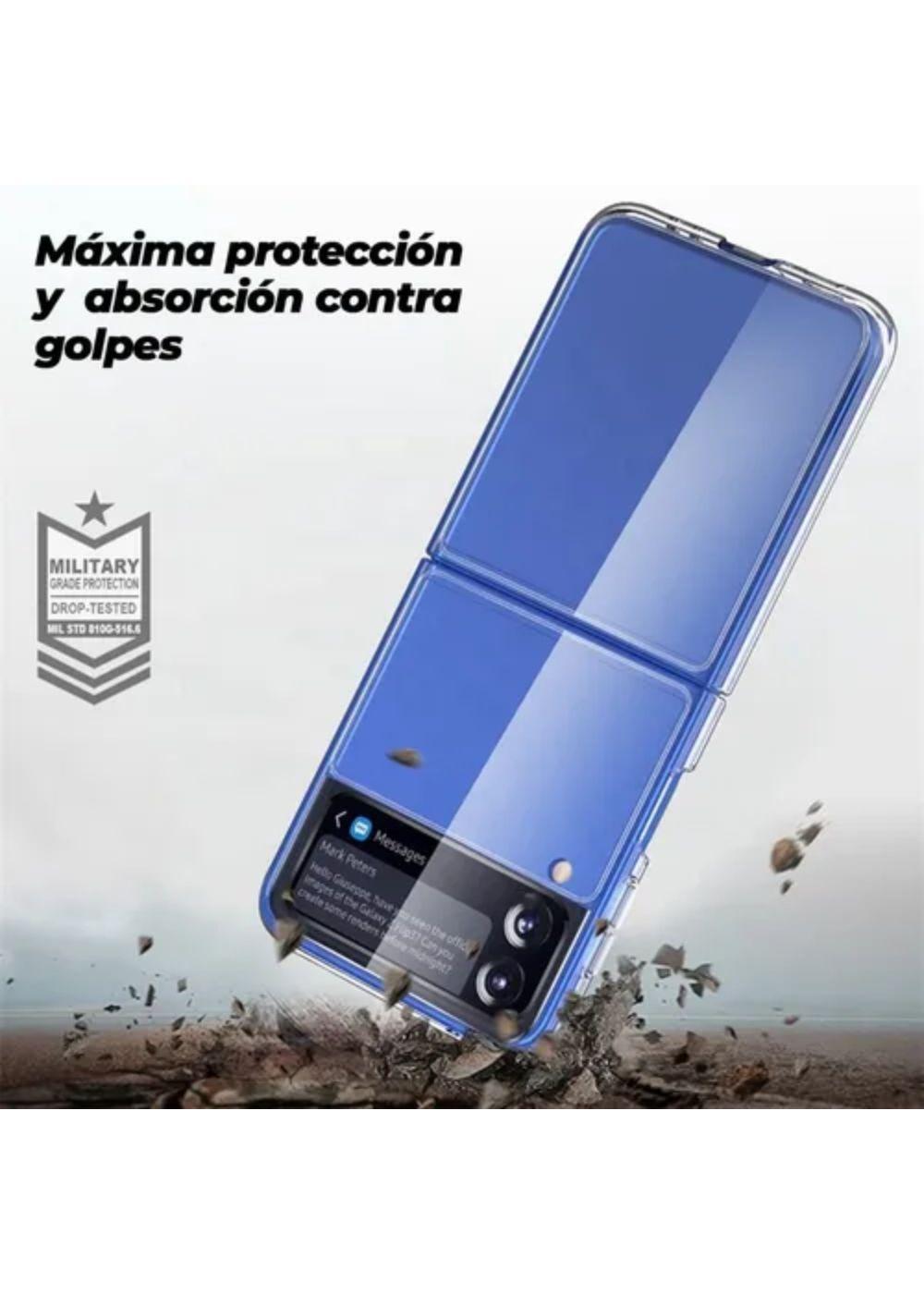 Carcasa Para Samsung Z Flip 3 Antigolpes Acrilico Resistente-4