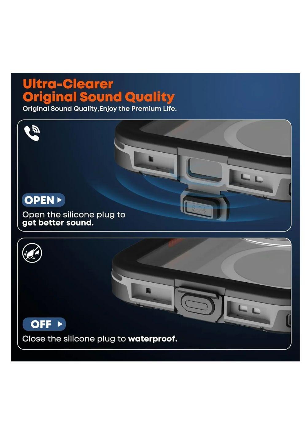 Carcasa Para Iphone 17 Pro Max Sumergible Outdoor Magsafe Antigolpes-2