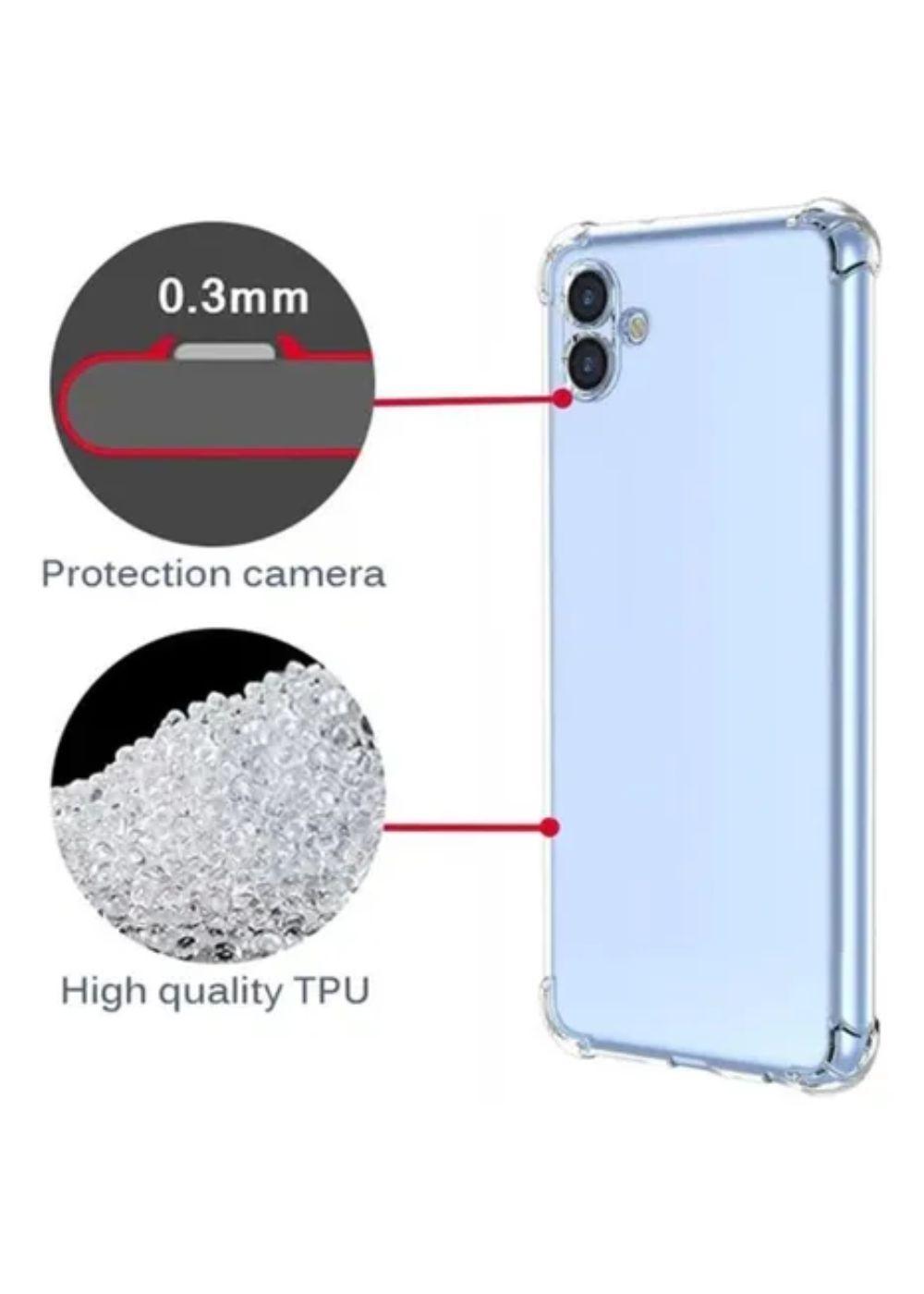 Carcasa Para Samsung A06 Transparente Reforzada-3