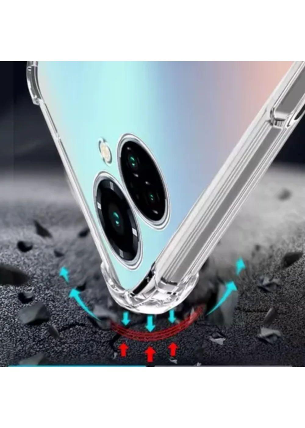 Carcasa Para Samsung A06 Transparente Reforzada-2