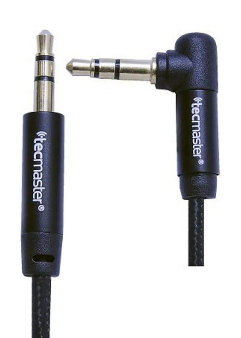 Cable Auxiliar 3.5mm A 3.5mm 90 Grados Trenzado 3 Metros-2