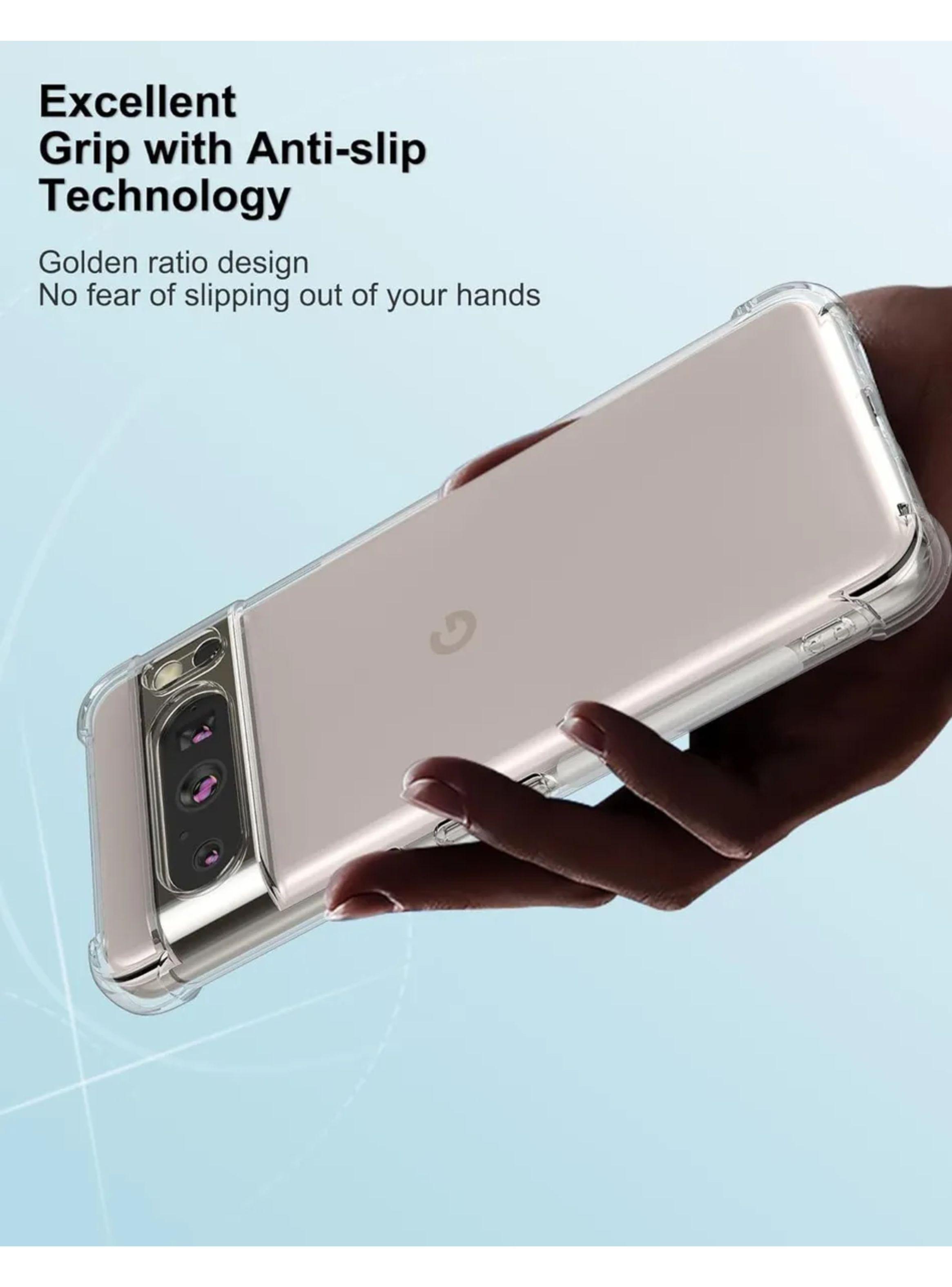 Carcasa Para Google Pixel 8 Pro Antigolpes Transparente-2