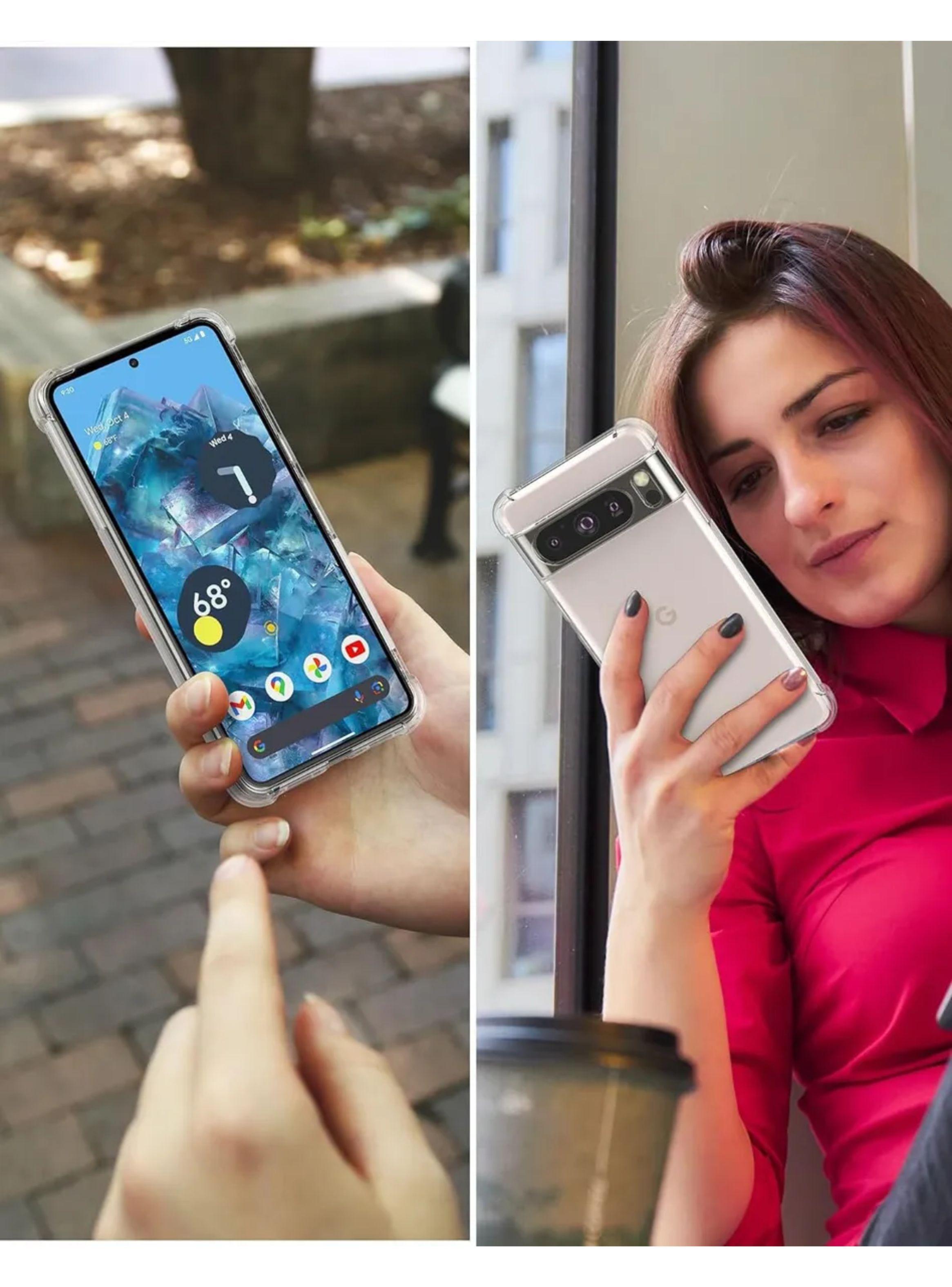 Carcasa Para Google Pixel 8 Pro Antigolpes Transparente-4