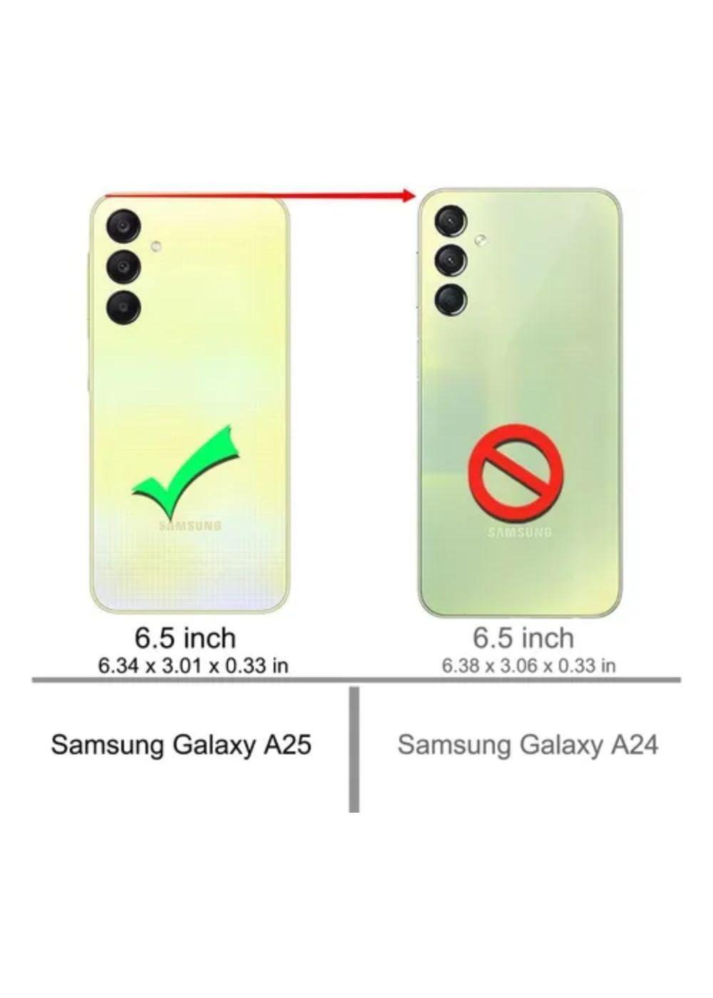 Carcasa Para Samsung A25 Transparente Reforzada -4