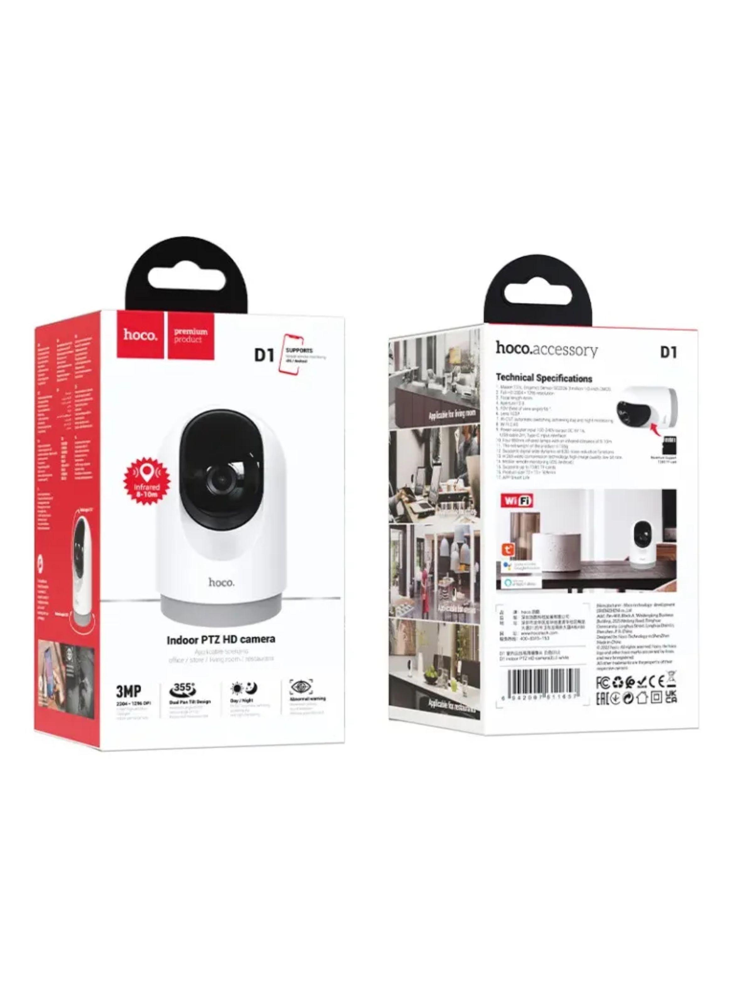 Camara Seguridad Infrarroja Full Hd Voz Bidireccional Hoco-4