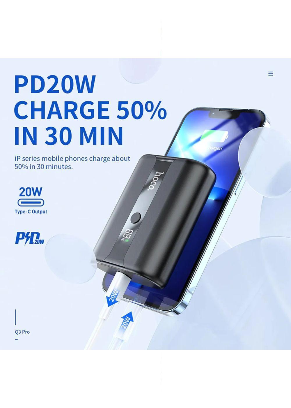 Bateria Externa 10000 Mah Para iPhone Carga Rapida Pd-3