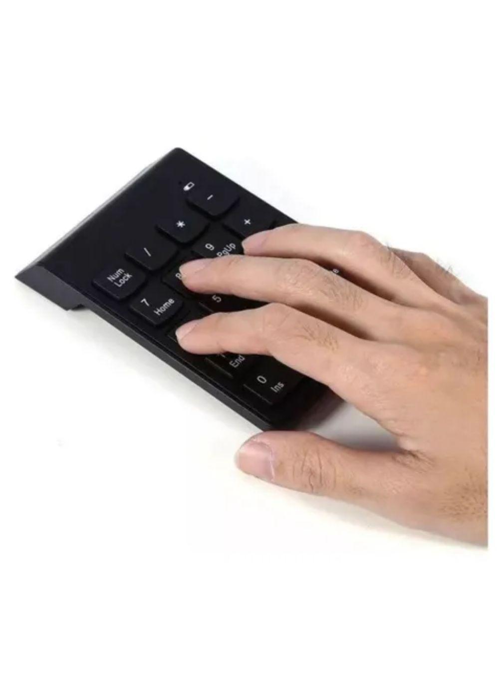Teclado Mini Numérico Inalámbrico Usb 18 Teclas Notebook Pc-2