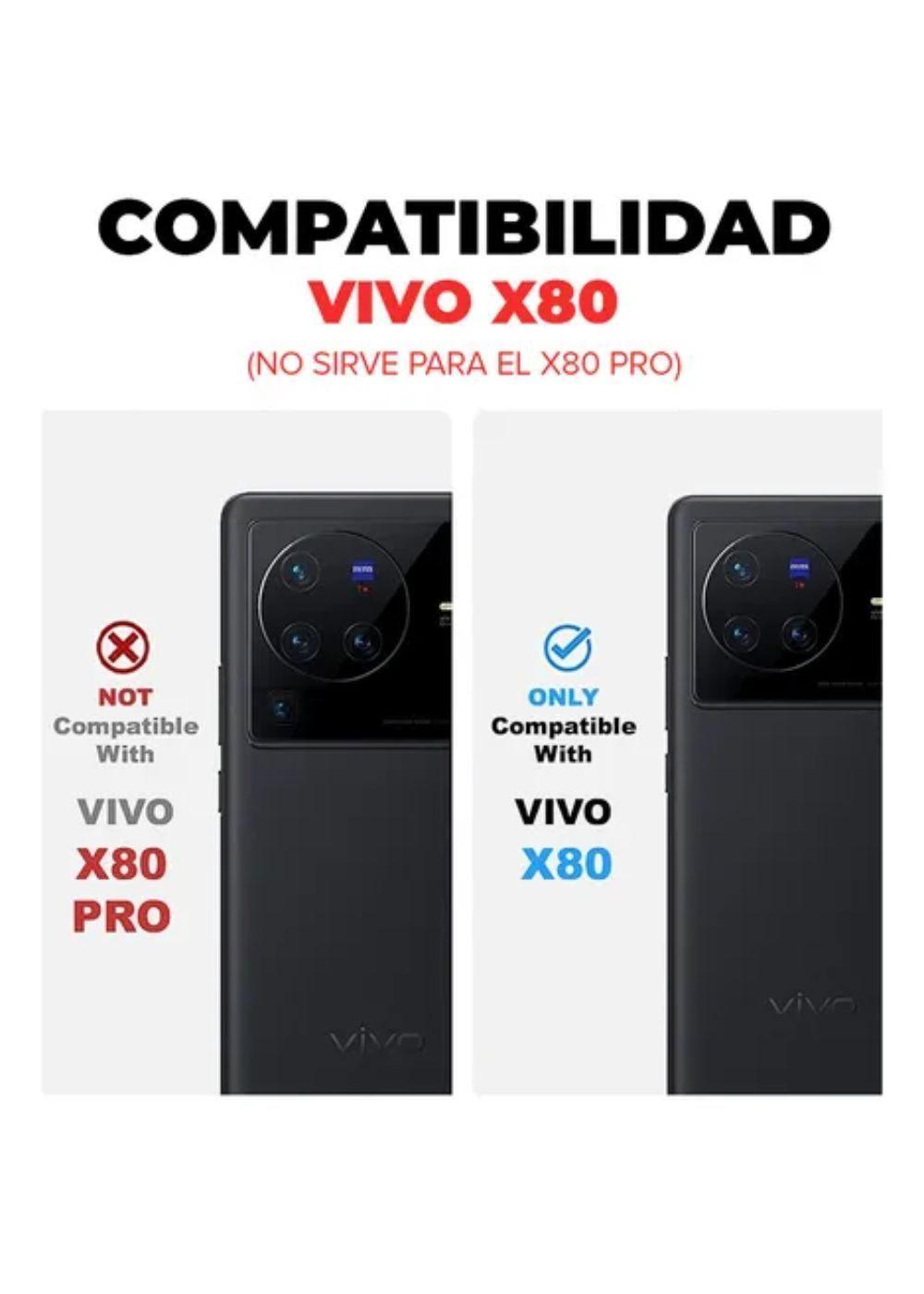 Carcasa Para Vivo X80 Militar Grade Antigolpes Reforzada X-3