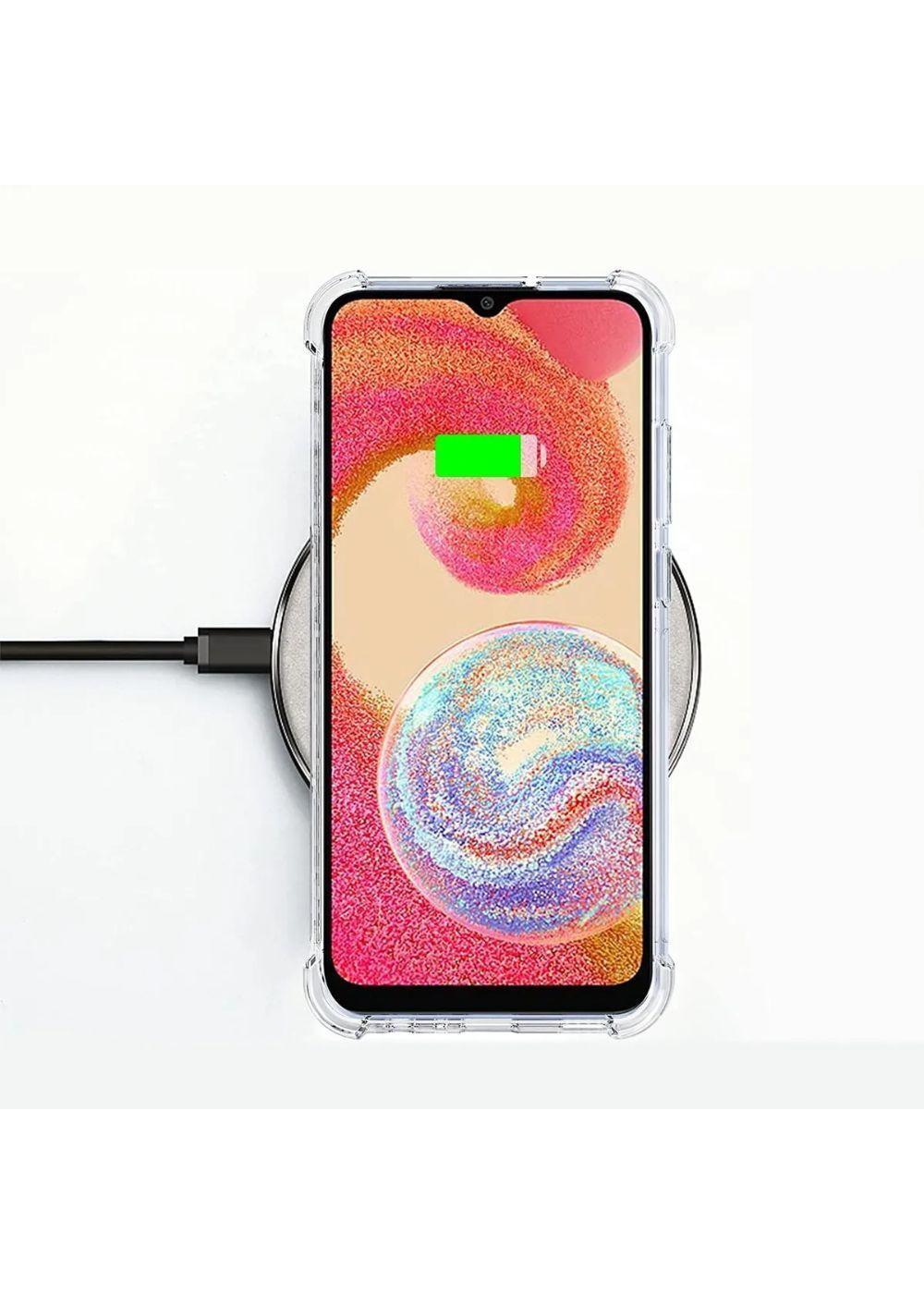 Carcasa Para Samsung A04e Transparente Antigolpes Reforzada-2