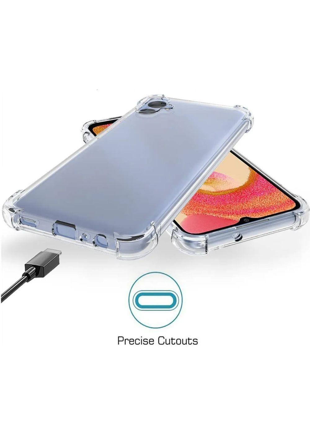 Carcasa Para Samsung A04e Transparente Antigolpes Reforzada-3