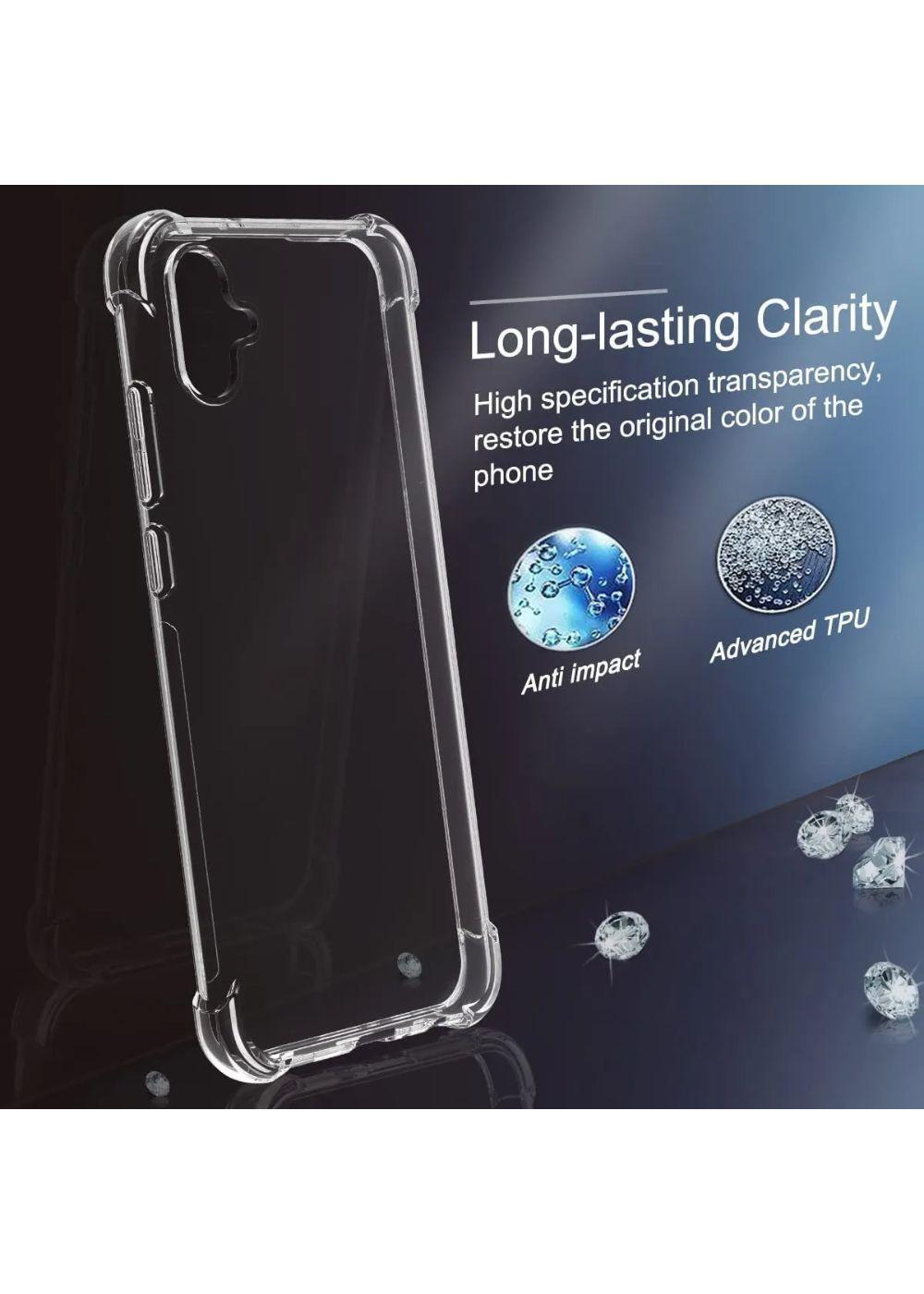 Carcasa Para Samsung A04e Transparente Antigolpes Reforzada-4