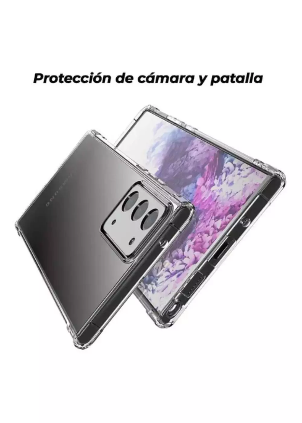 Carcasa Samsung Note 20 Antigolpes Transparente Reforzada-2