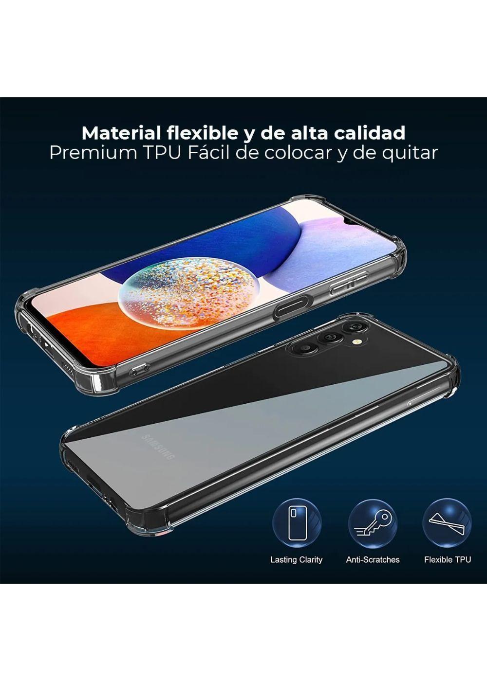 Carcasa Para Samsung A14 5g Transparente Antigolpes-3