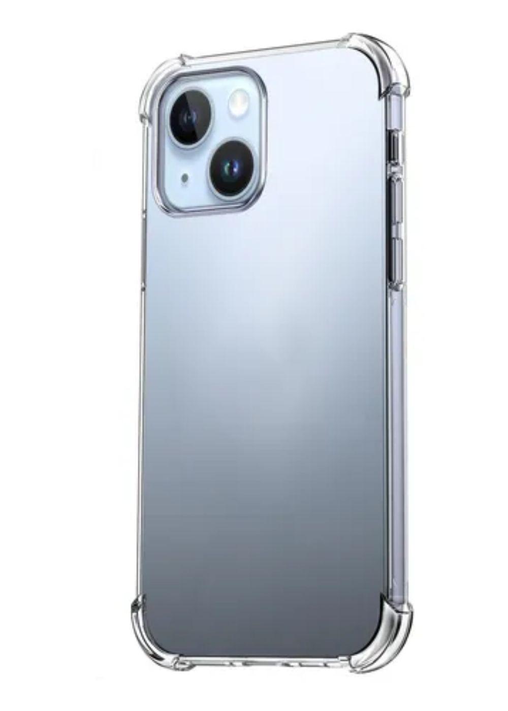 Carcasa Para iPhone 15 Antigolpes Transparente Reforzada-2