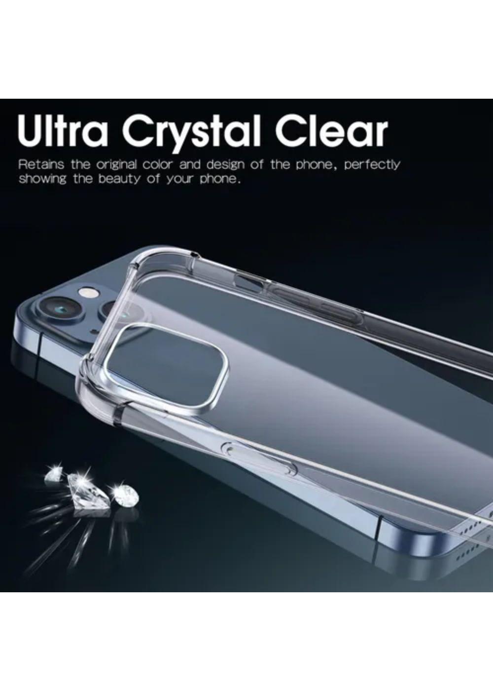 Carcasa Para iPhone 15 Antigolpes Transparente Reforzada-4