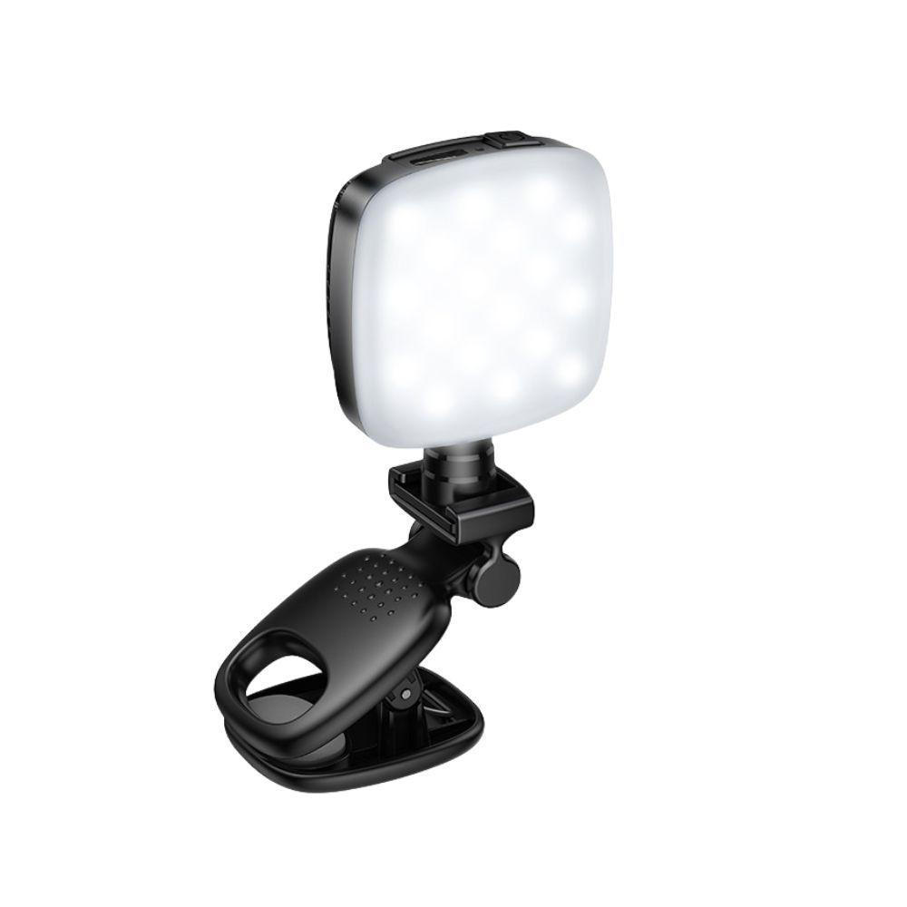 Luz Led Blanca Y Cálida Regulable Portatil Para Telefono-3