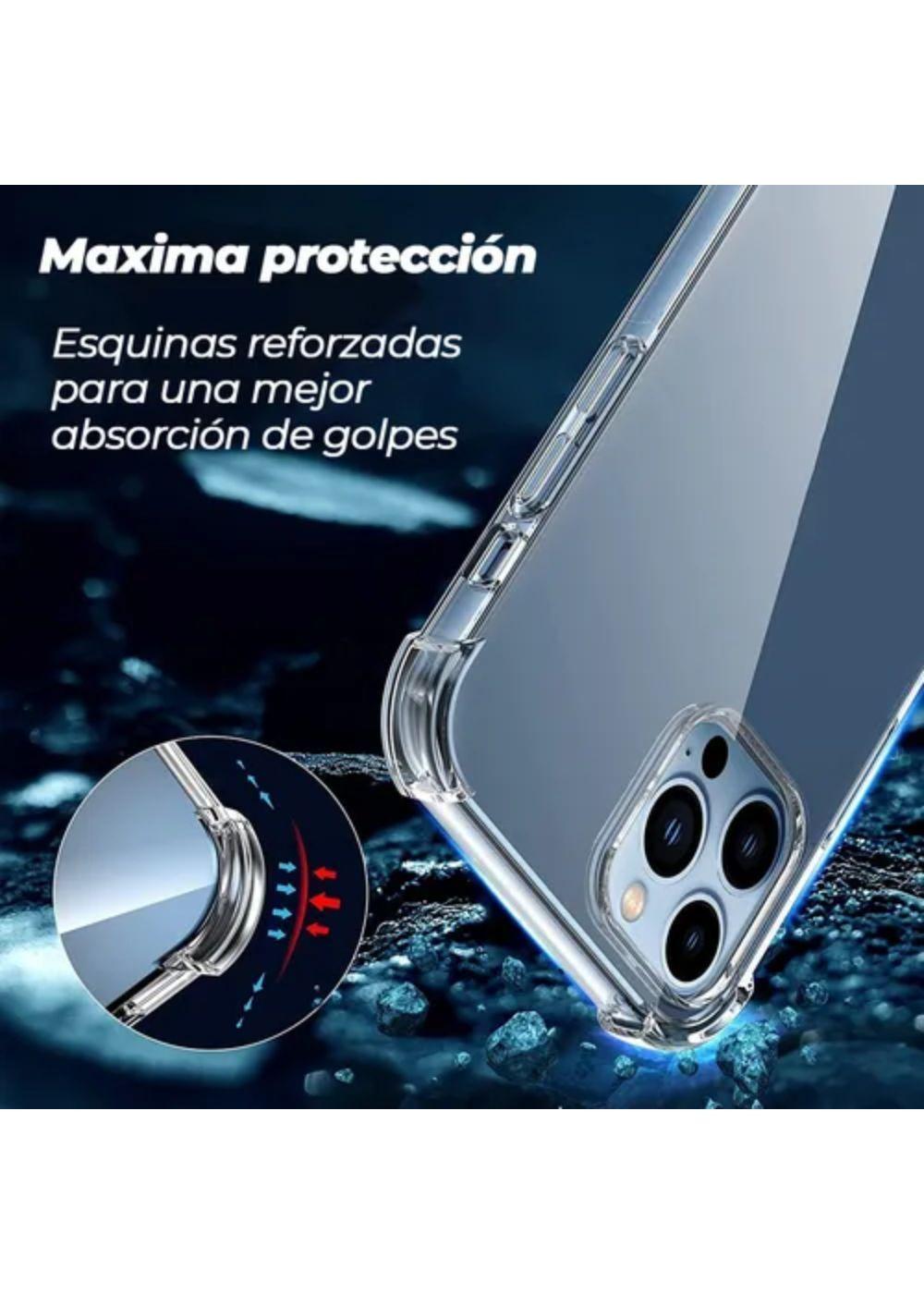 Carcasa Para iPhone 13 Pro Antigolpes Transparente Reforzada-5