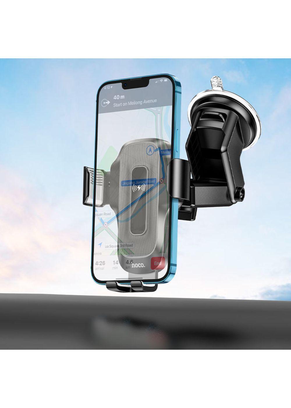 Soporte De Auto Con Carga Inalambrica Gravity Quick Charge-1