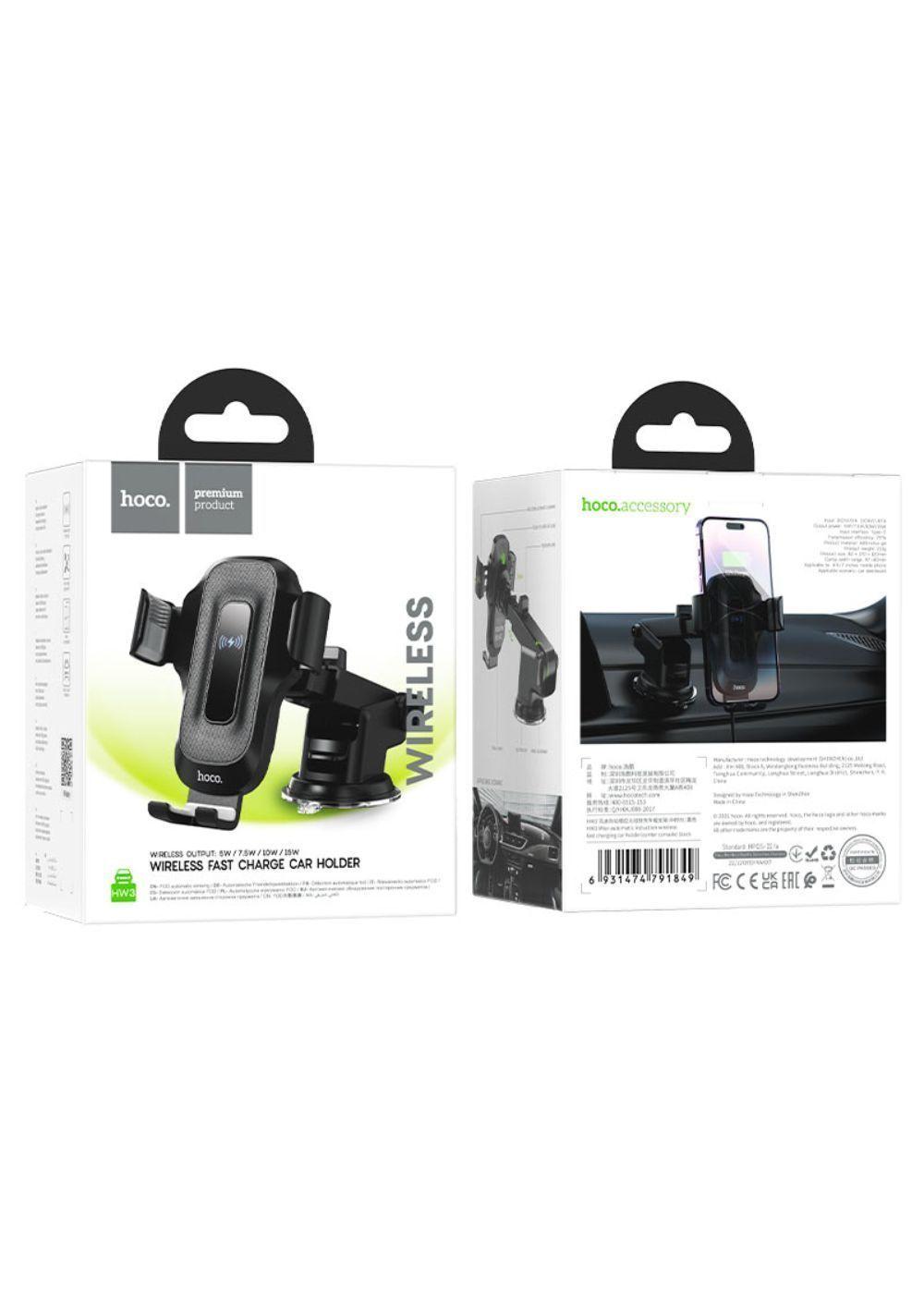 Soporte De Auto Con Carga Inalambrica Gravity Quick Charge-2