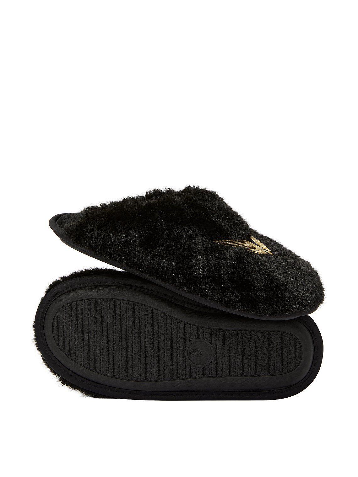 Victoria’s Secret – Pantuflas de Punta Cerrada Luxe Plush-2
