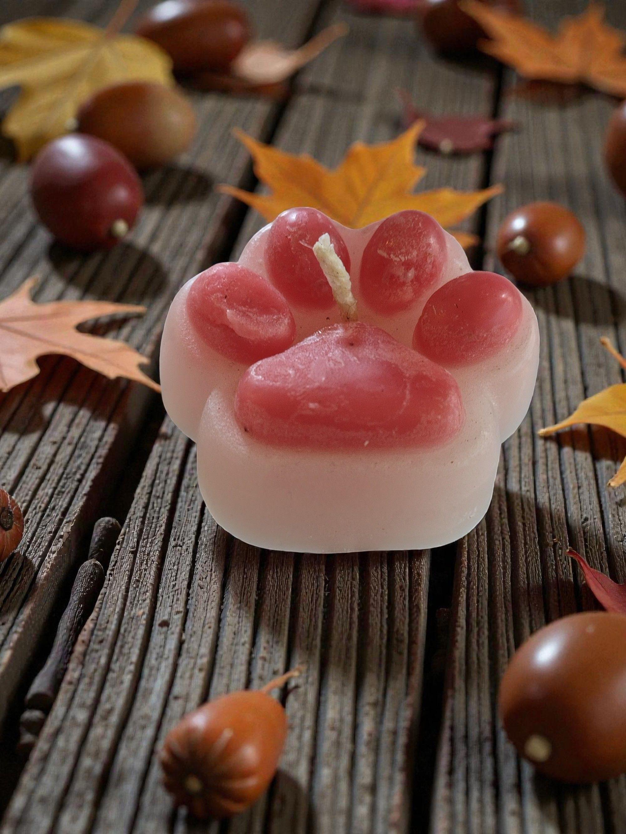 Vela Decorativa Patita de Mascota-1