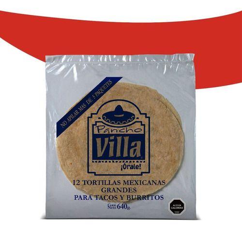 Pack 10  Pancho Villa Tortillas Grandes 12 Uni X 640 Grs-1