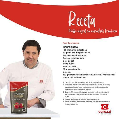 Pack 10 - Ambrosoli Mermelada Repostería Frambuesa 1kg-4