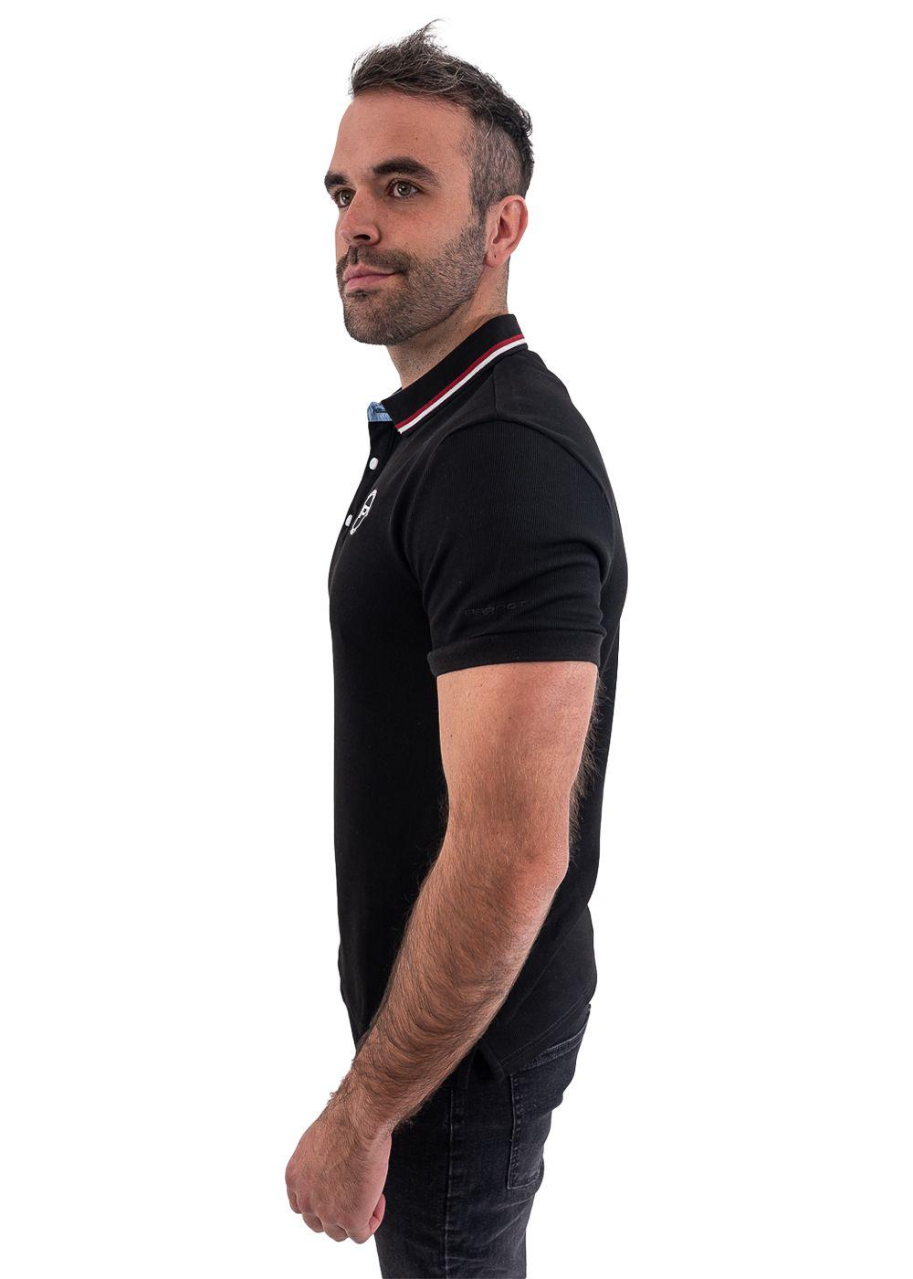 POLERA MANGA CORTA CON LOGO BORDADO-1