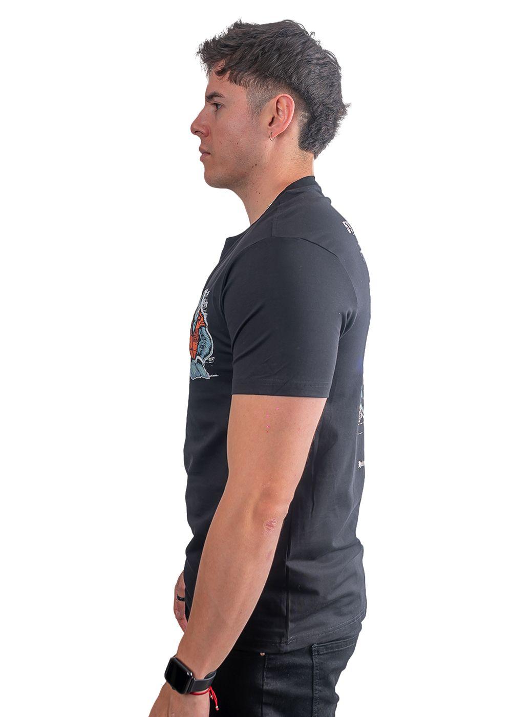 Polera Premium Gorila Marca Parrot | L - Negro-1