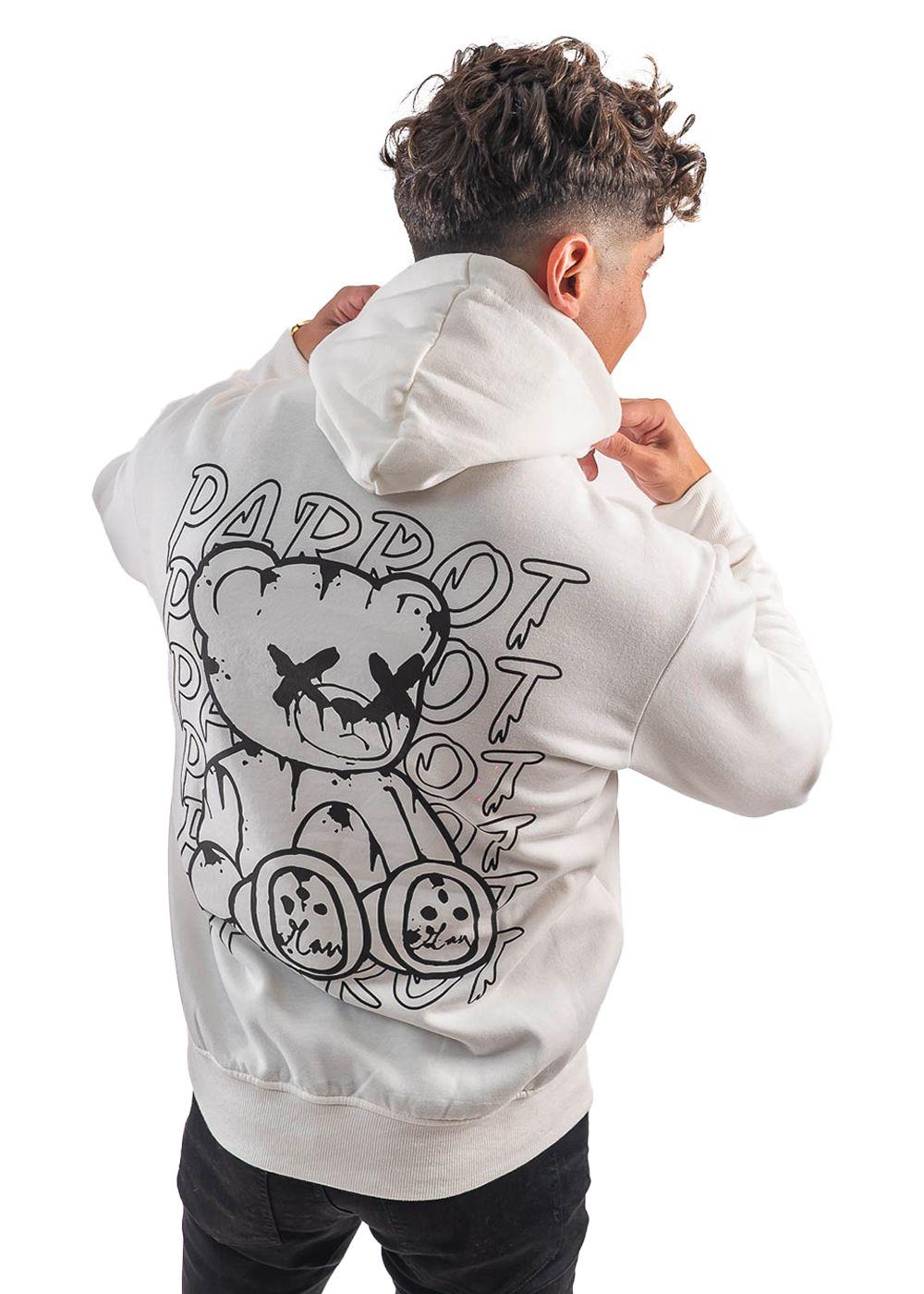 POLERÓN CON GORRO Y BOLSILLO CANGURO, DISEÑO TRICOLOR.-1