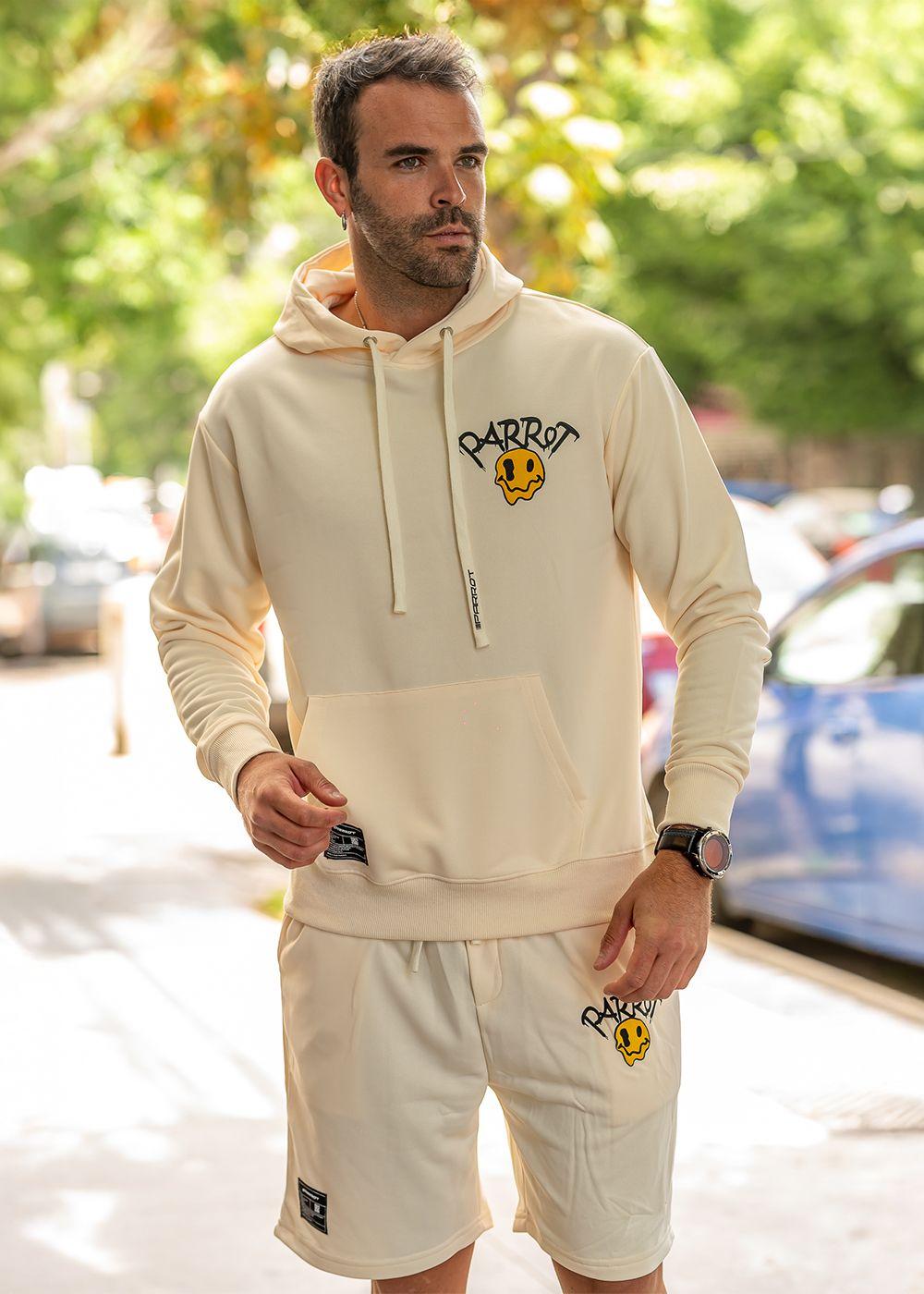 CONJUNTO POLERON CON SHORT PARROT-3