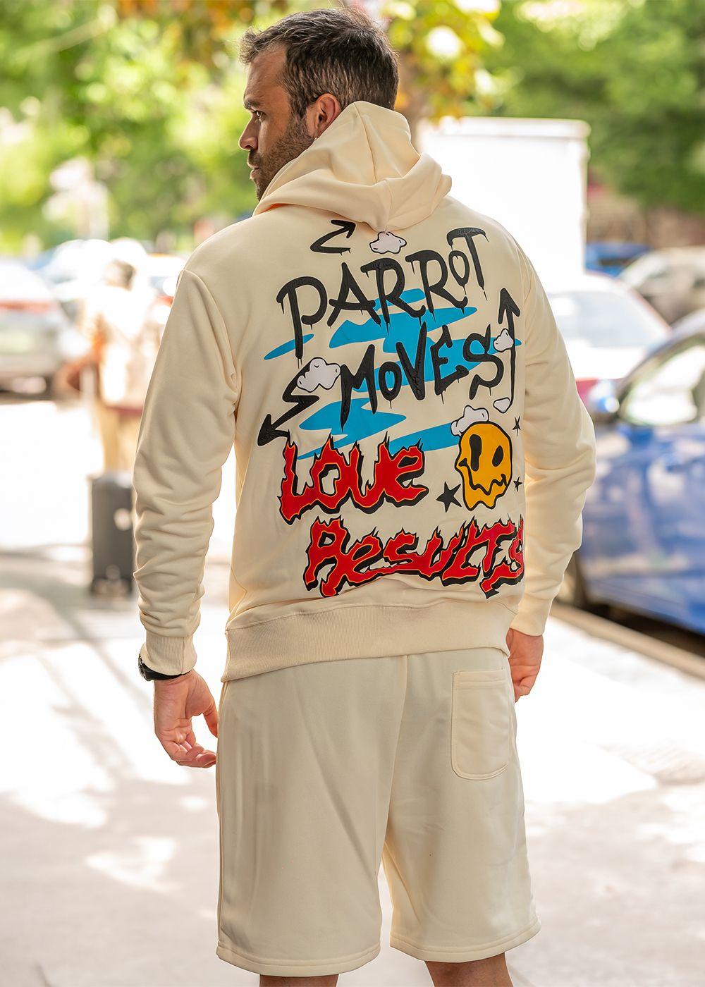 CONJUNTO POLERON CON SHORT PARROT-4