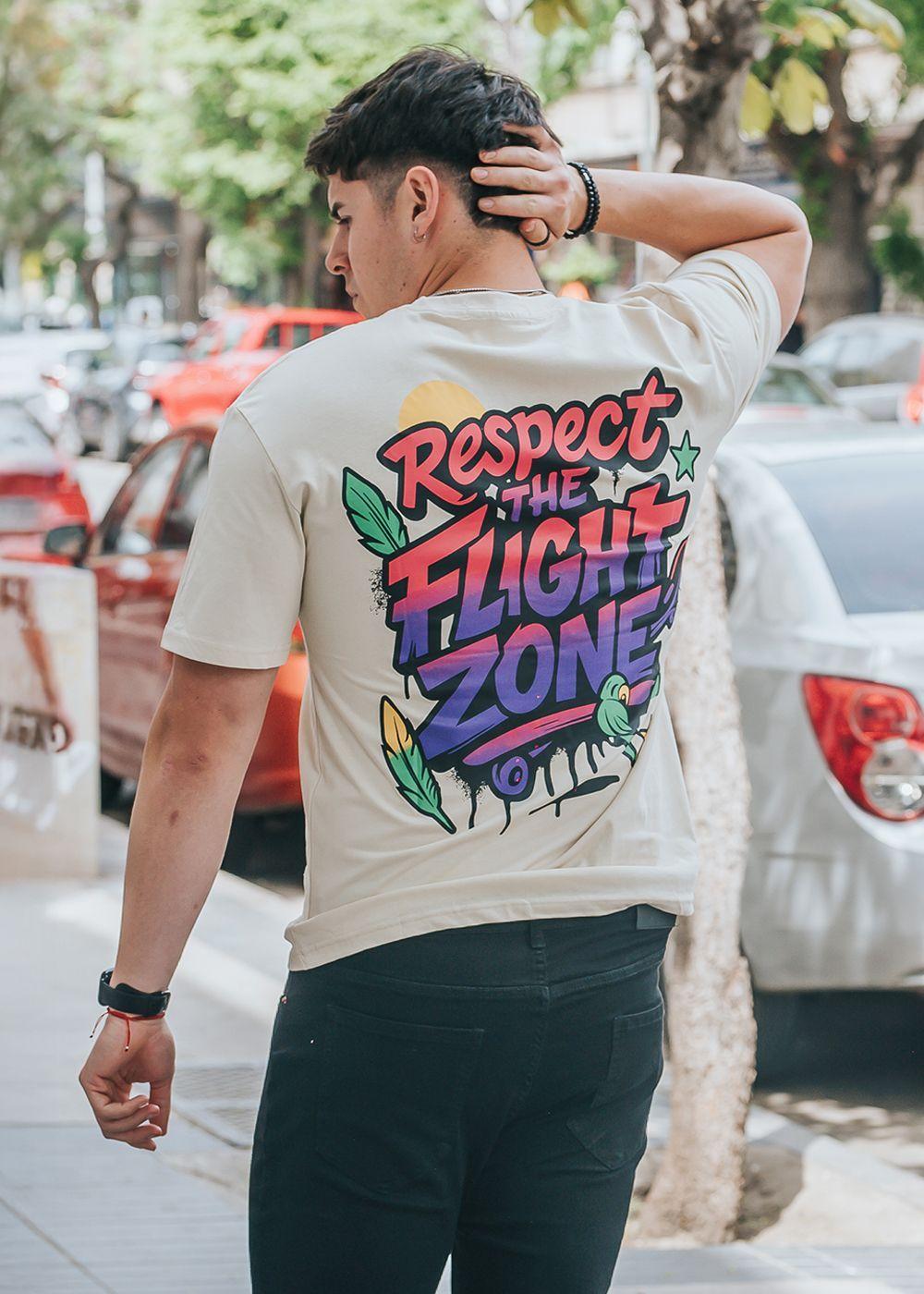 Polera Oversize Marca Parrot | L - Blanco-2