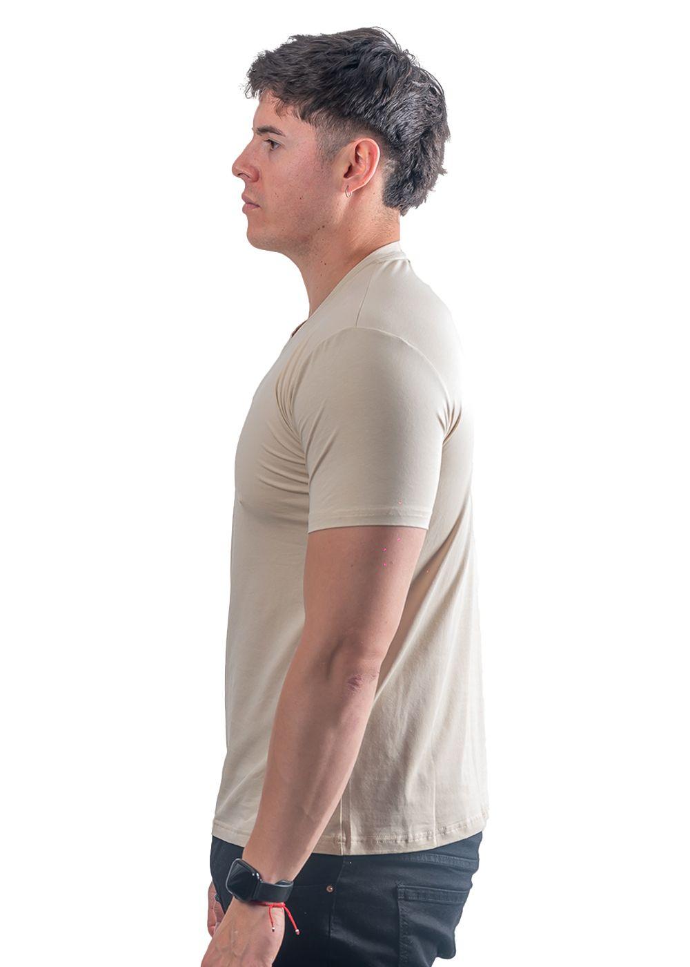 Polera Básica Marca Parrot | L - Blanco-1