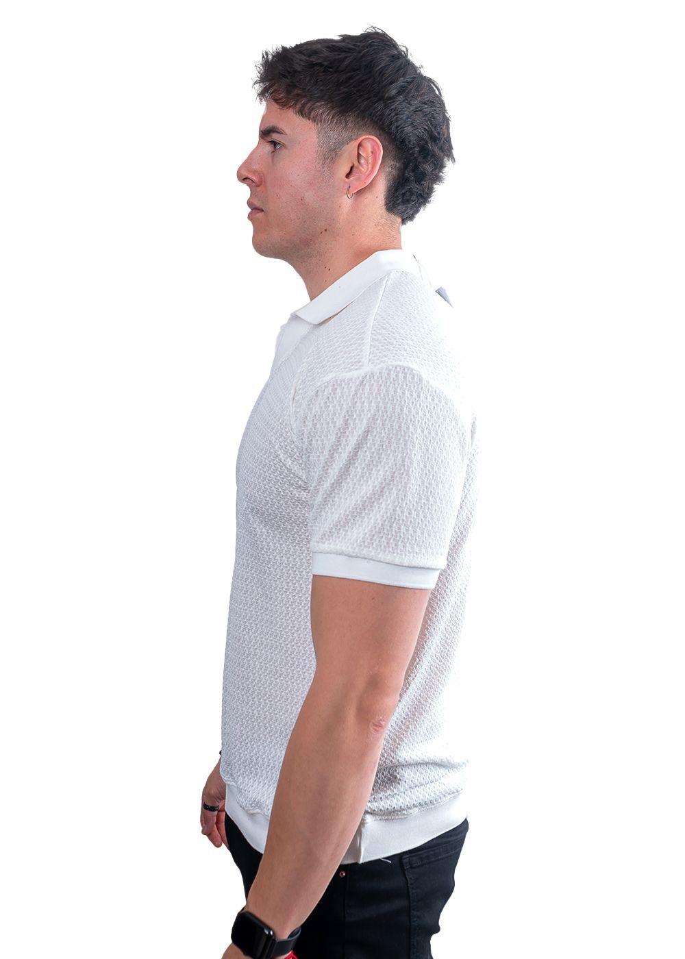 Polera Premium Marca Parrot | L - Blanco-1