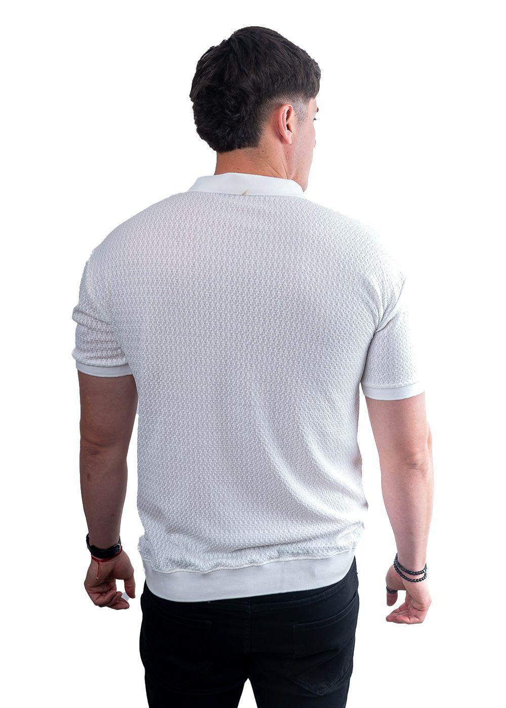 Polera Premium Marca Parrot | L - Blanco-2