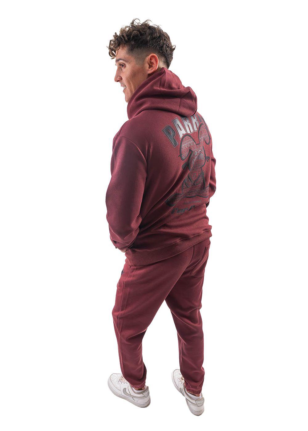 SET DE BUZO PARA HOMBRE, COMPUESTO POR POLERÓN CON GORRO Y JOGGER-1