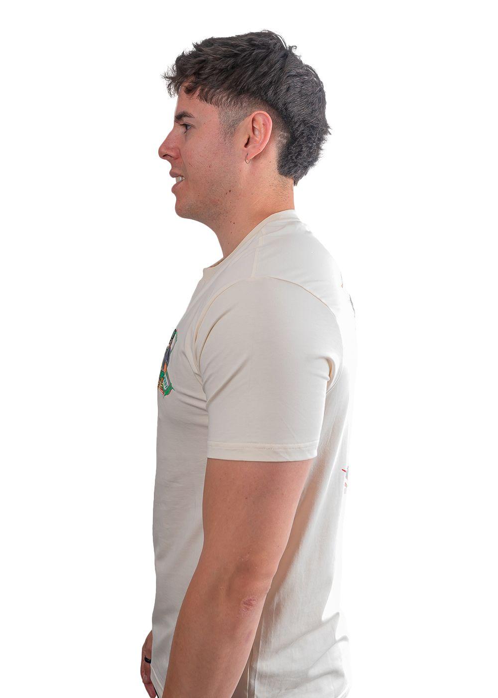 Polera Premium Oso Marca Parrot | L - Beige-1