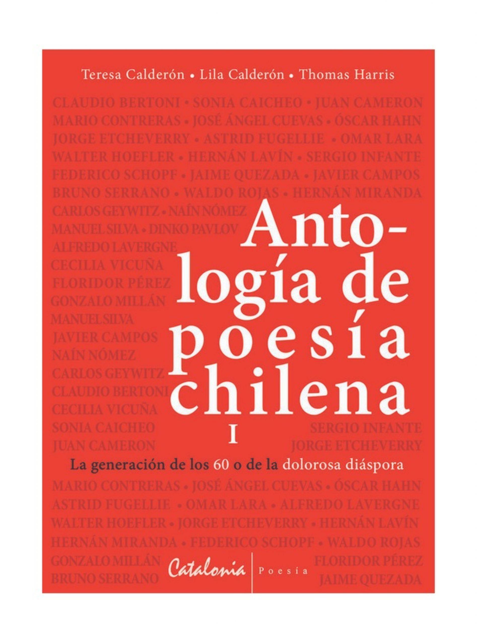 ANTOLOGIA DE POESIA CHILENA VOL.1 GEN. DEL 60-0